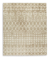 Bunchly Tan/Brown/Cream 8' X 10' Rug