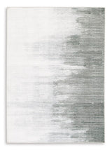 Milset Black/White/Gray 5' X 7' Rug