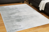 Milset Black/White/Gray 8' X 10' Rug