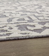 Oddetteley Gray/Ivory 4'11" X 7'2" Rug