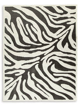 Thomwith Black/Ivory 7'10" X 10'1" Rug