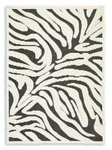 Thomwith Black/Ivory 4'11" X 7'2" Rug