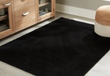 Annaben Black Large Rug