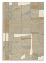 Abbotton Taupe/Gray/Caramel Large Rug