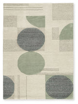 Dallane Linen/Blue/Green Medium Rug