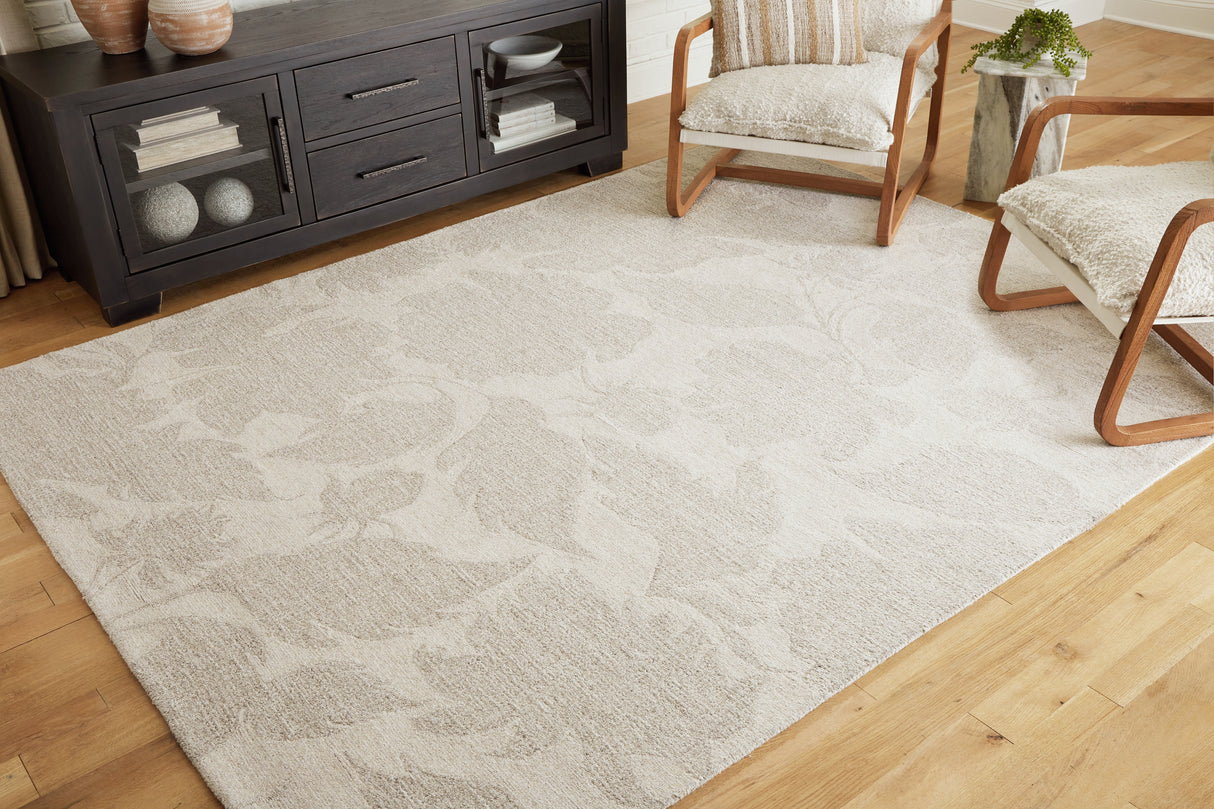 Chadess Linen/Taupe Large Rug