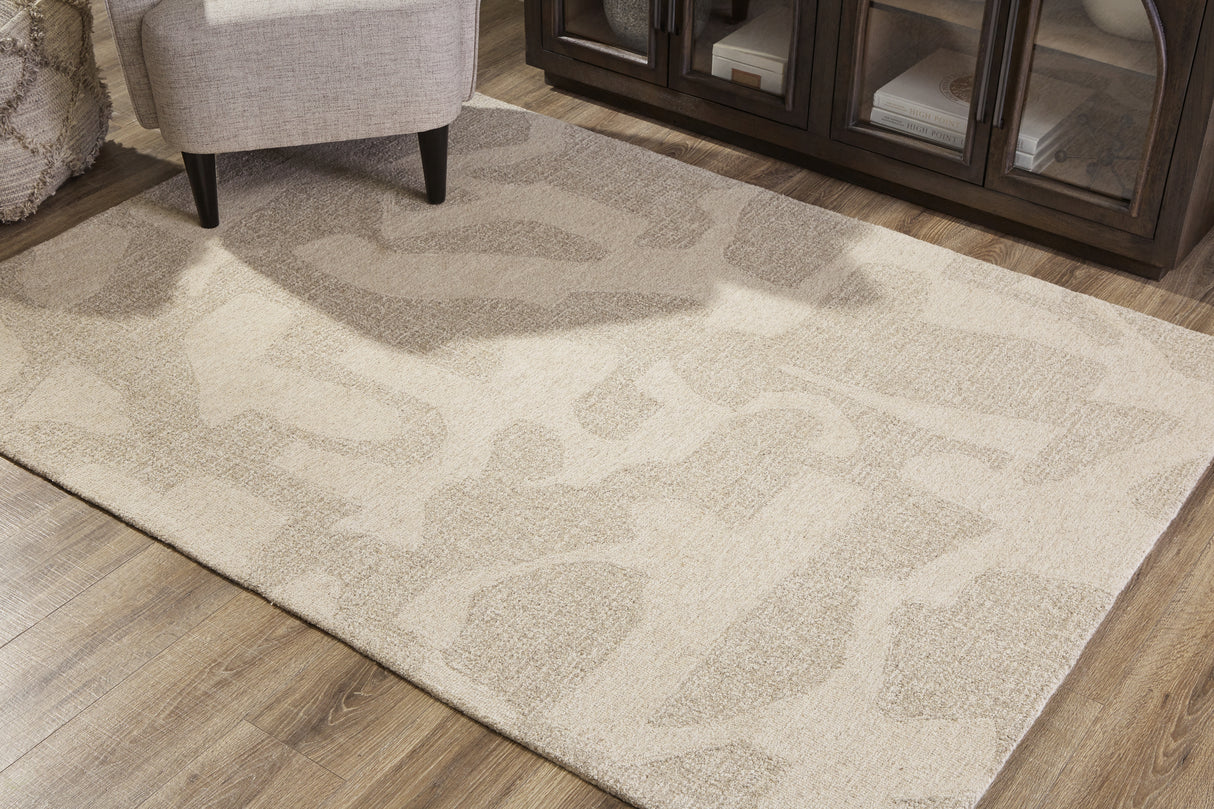 Ladonia Linen/Taupe Medium Rug