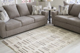 Leesdale Ivory/Brown/Black Medium Rug