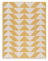 Thomley Ivory/Yellow Medium Rug