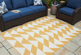 Thomley Ivory/Yellow Large Rug