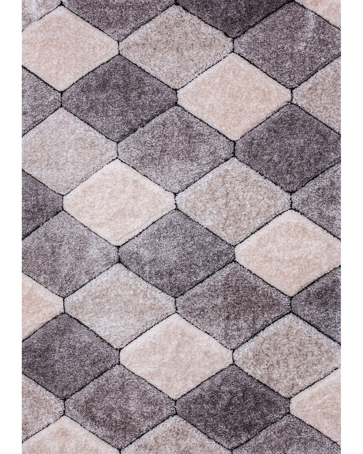 Hepsiba Diamond Taupe Rug