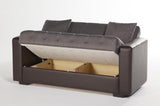 Sidney 3 Seat Sleeper (Bolzoni Brown) 1 Piece