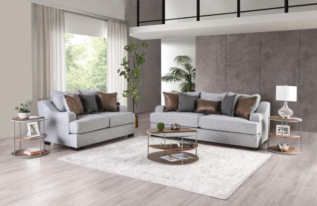 Skyline Light Gray/Brown, Upholstery Set