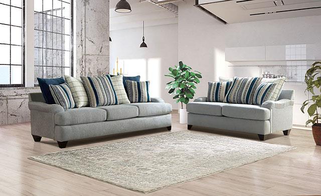 Plaistow Gray Upholstery Set