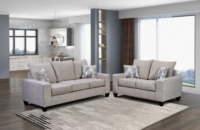 West Action Beige Upholstery Set