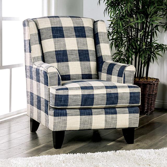 Nash Checkered Chair