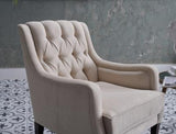 Pearle Accent Armchair (Pearle Cream)