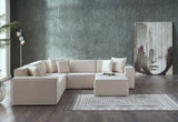 Daya Sectional Chair (Manori Ekru) 1 Piece