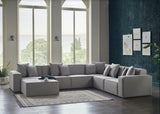 Daya Sectional Chair (Manori Grey) 1 Piece