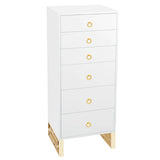 SlayStation® Skylar 6-Drawers Vanity Storage Unit