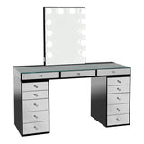 SlayStation® Pro 2.0 Mirrored Tabletop + Vanity Mirror + 5 Drawer Units Bundle