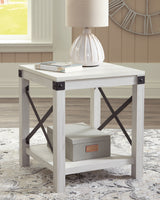 Bayflynn Whitewash End Table