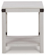 Bayflynn Whitewash End Table