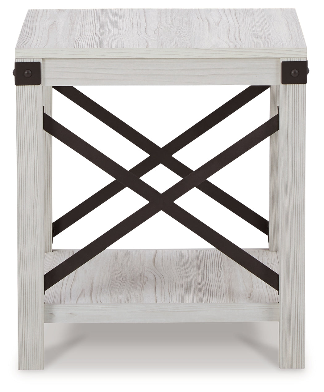 Bayflynn Whitewash End Table