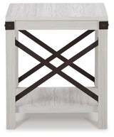 Bayflynn Whitewash End Table