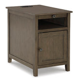 Treytown Grayish Brown Chairside End Table