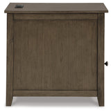 Treytown Grayish Brown Chairside End Table