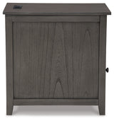 Treytown Gray Chairside End Table