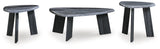 Bluebond Gray Table (Set Of 3)