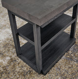 Bonilane Black/Gray Table (Set Of 3)