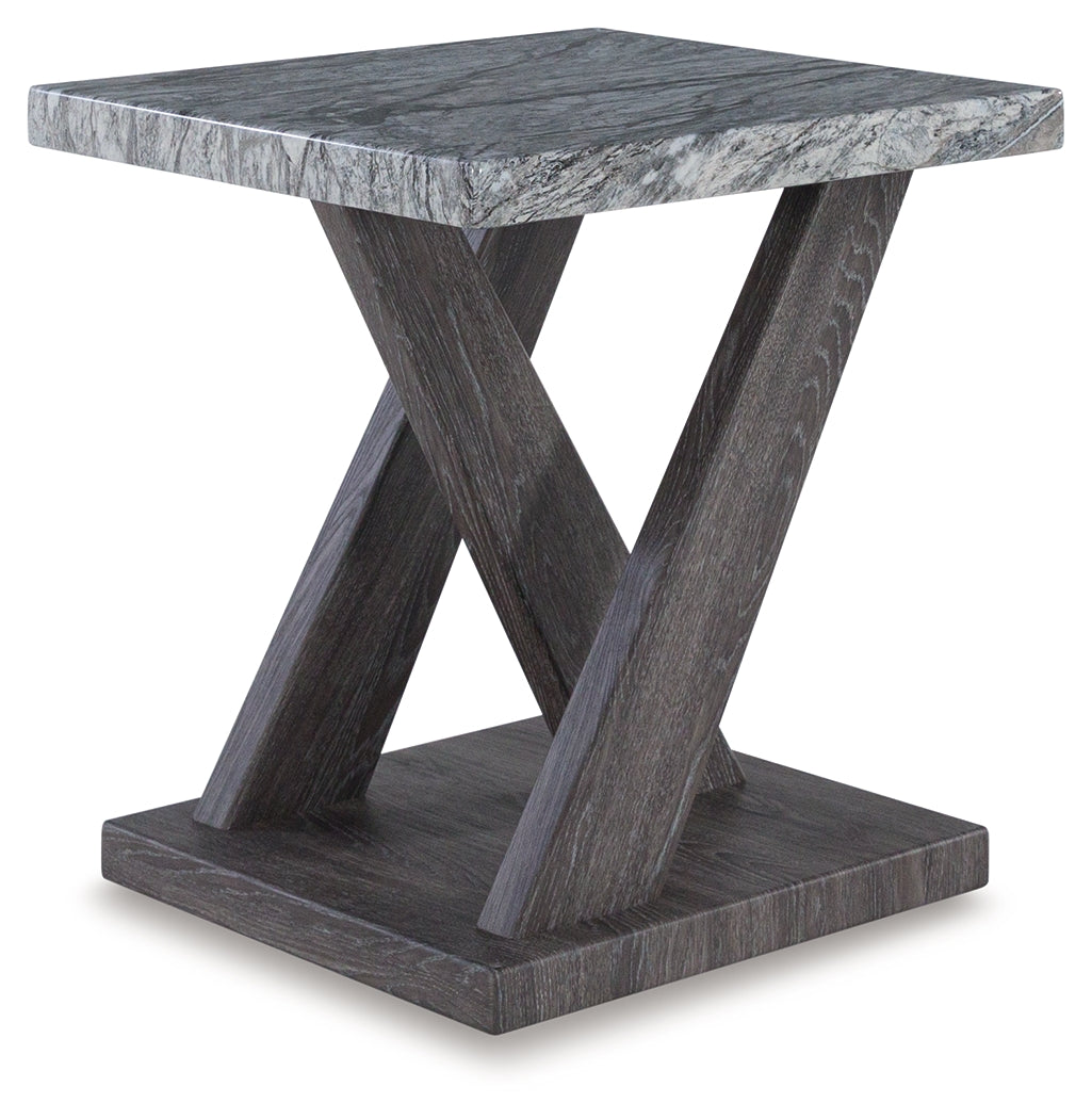 Bensonale Brown/Gray Table (Set Of 3)