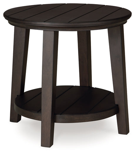 Celamar Dark Brown End Table