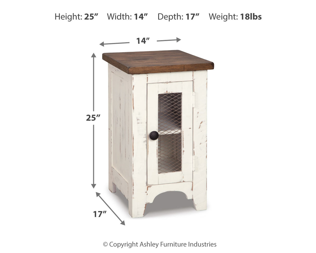 Wystfield Coffee Table and 2 Chairside End Tables