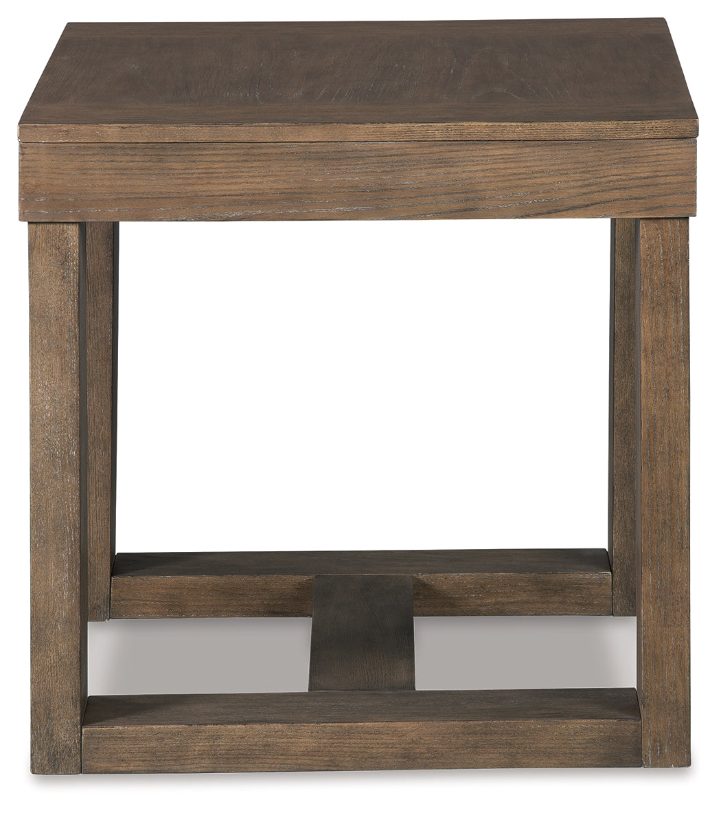 Cariton Gray End Table