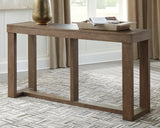 Cariton Gray Sofa/Console Table