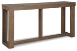 Cariton Gray Sofa/Console Table