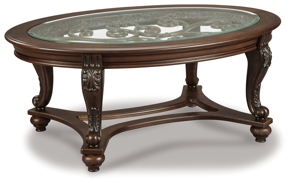 Norcastle Dark Brown Coffee Table