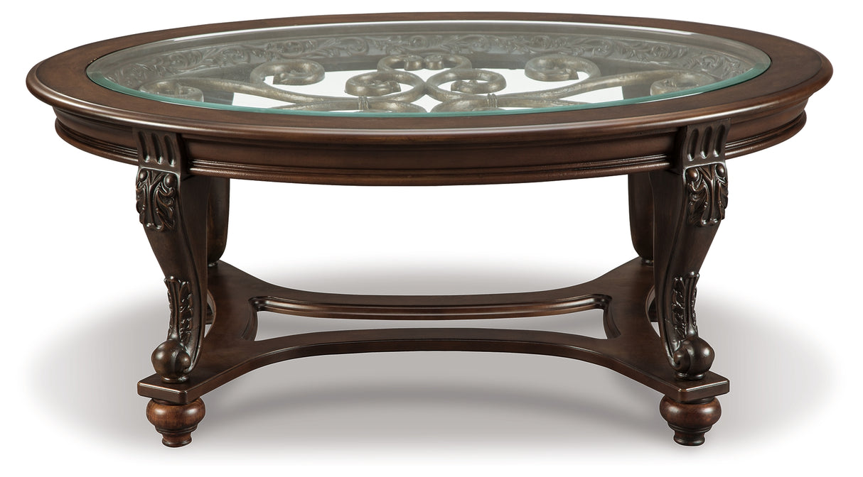 Norcastle Dark Brown Coffee Table