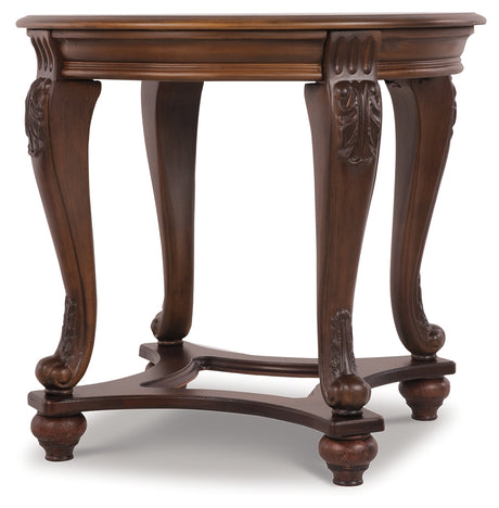 Norcastle Dark Brown End Table