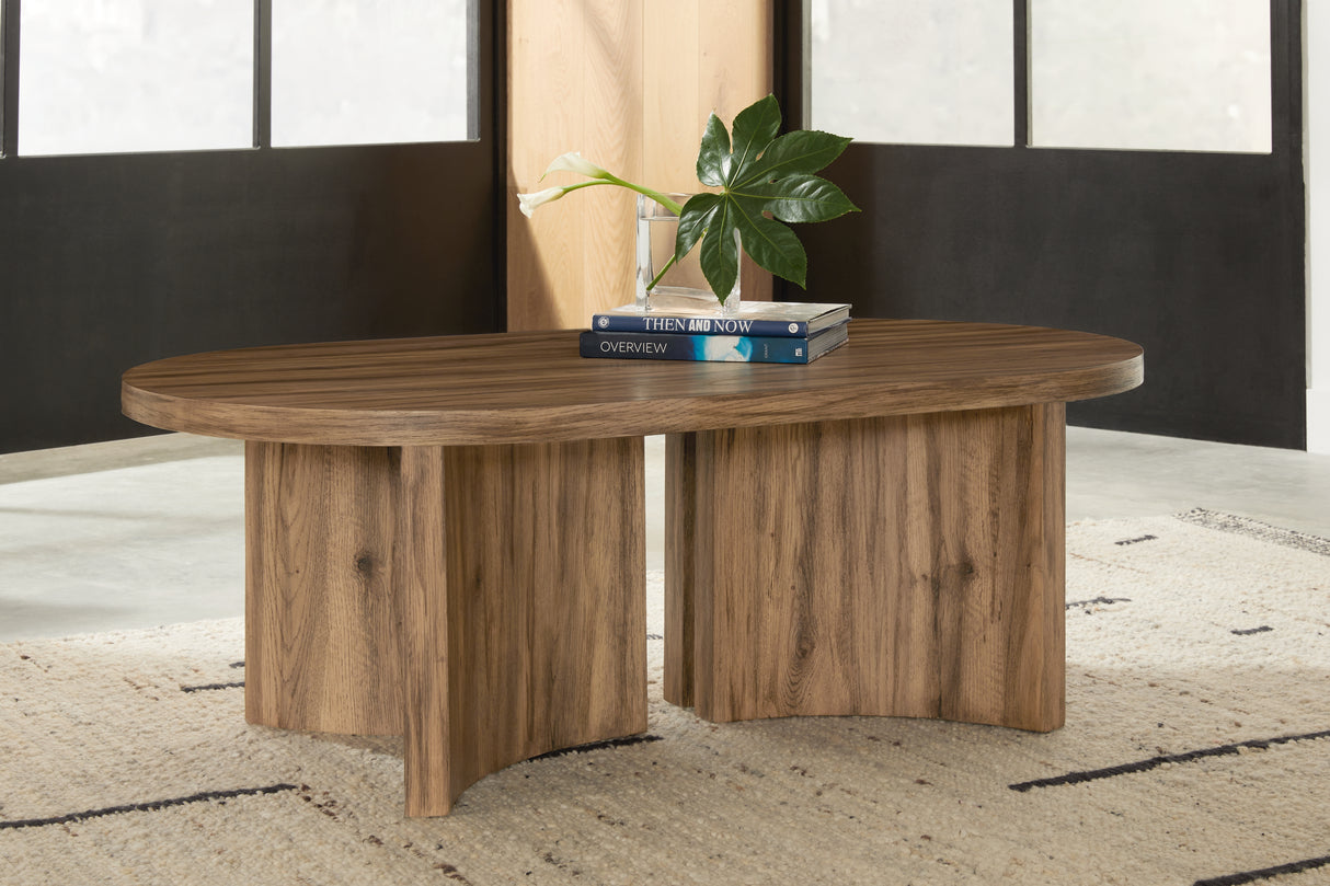 Austanny Coffee Table and 2 End Tables