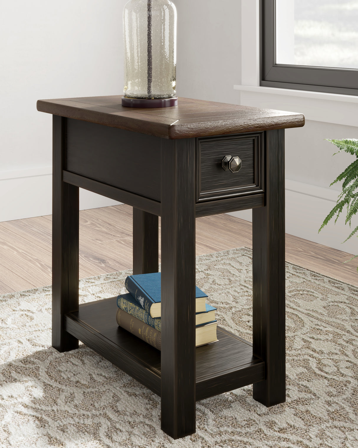 Tyler Two-Tone Creek Chairside End Table