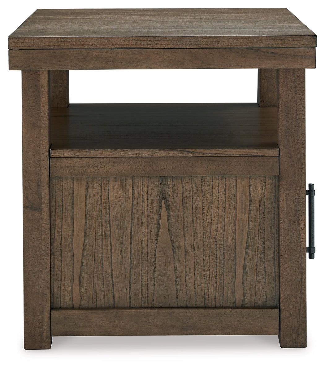 Boardernest Brown End Table