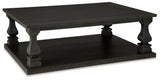 Wellturn Black Coffee Table