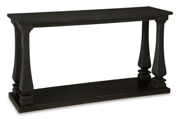 Wellturn Black Sofa Table