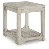 Fregine Whitewash End Table