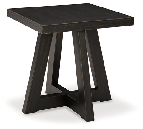 Galliden Black End Table